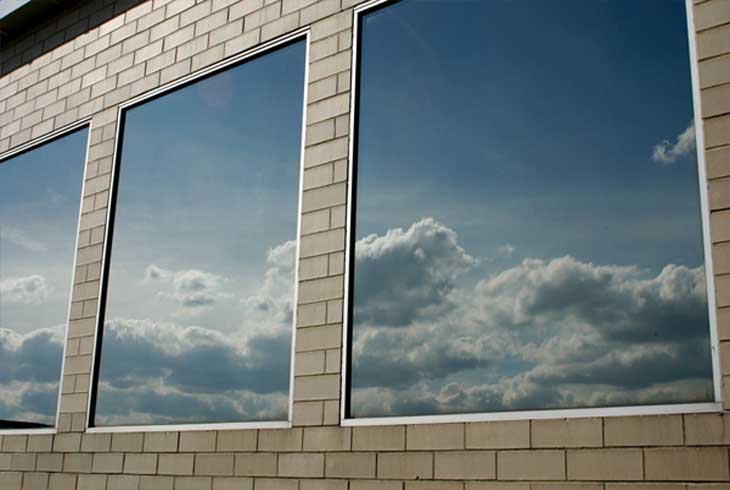 Cobertura de Vidro Reflexivo